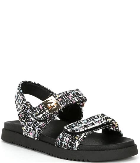 boucle dad sandals